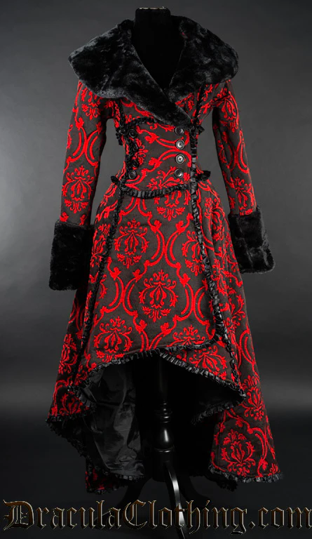Red Evil Queen Coat - Image 4