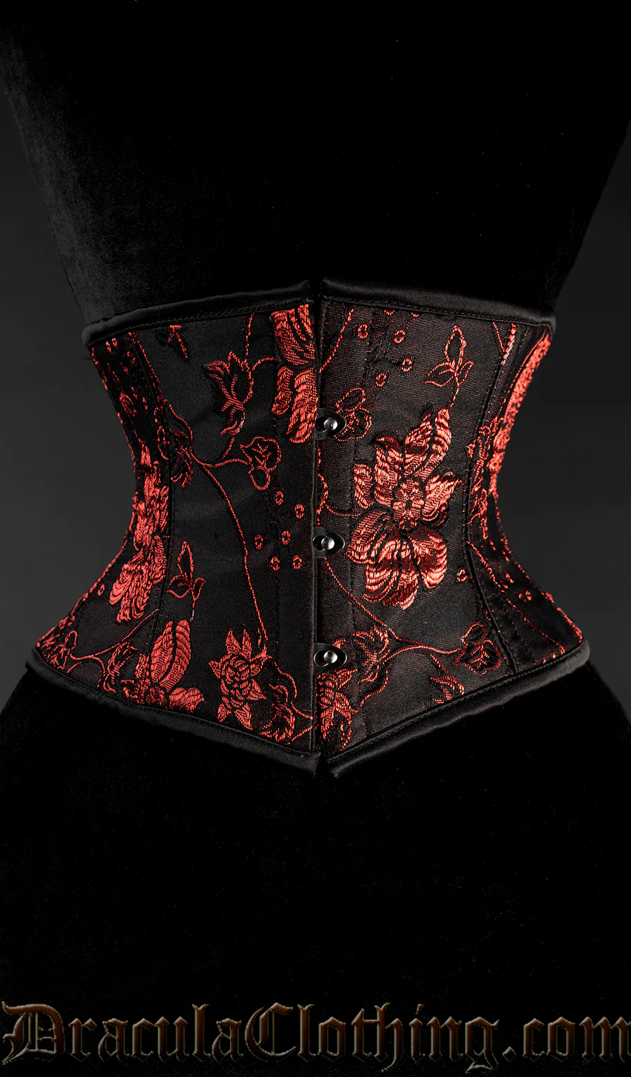 Red Floral Waist Cincher