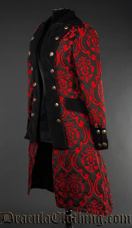 Red Pirate Princess Coat - Image 2
