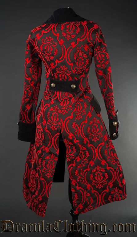 Red Pirate Princess Coat - Image 3