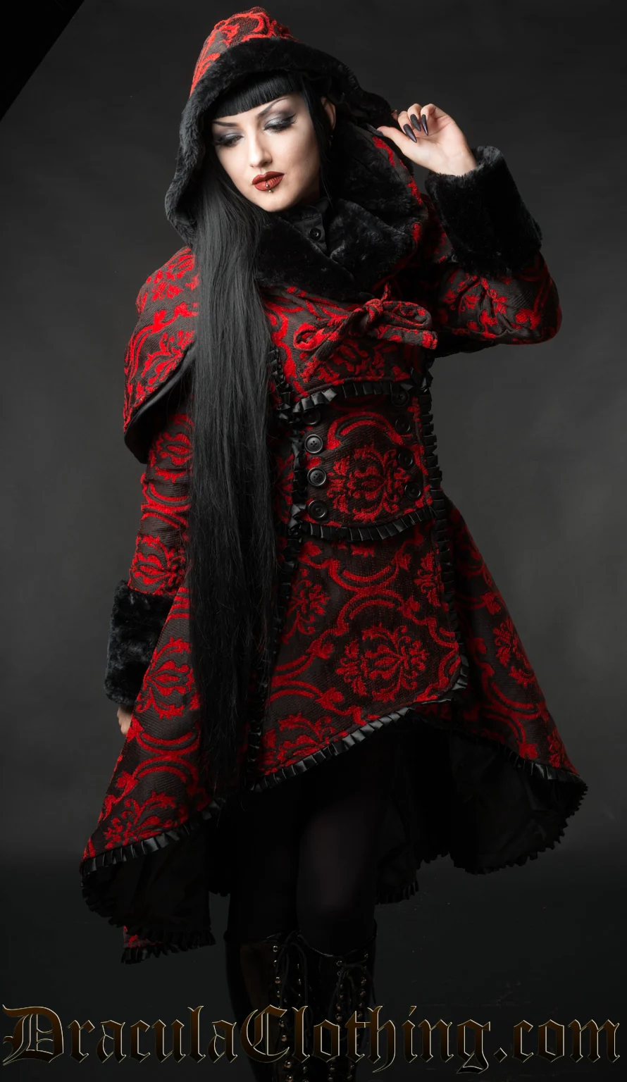 Red Queen Coat - Image 3