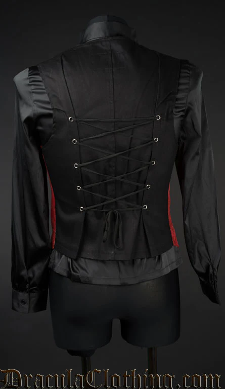 Red Royal Long Vest - Image 2