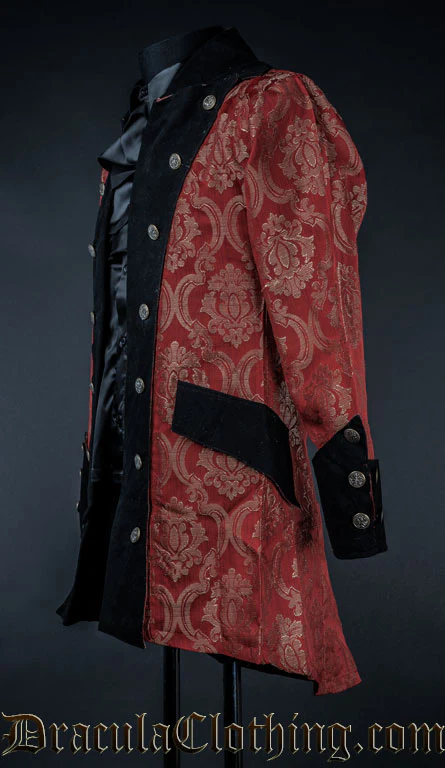 Red Royal Pirate Jacket - Image 2