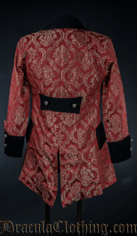 Red Royal Pirate Jacket - Image 3