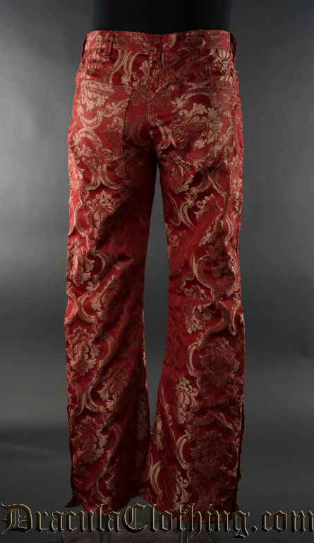 Red Royal Pirate Officer Pants - Image 2