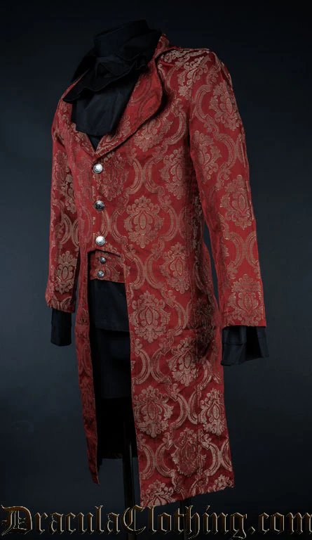 Red Royal Tailcoat - Image 3