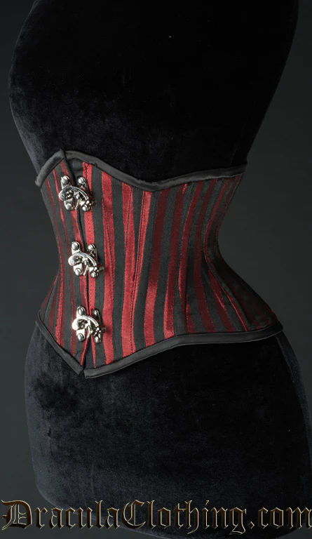 Red Stripes Extreme Waist Clasp Cincher - Image 2