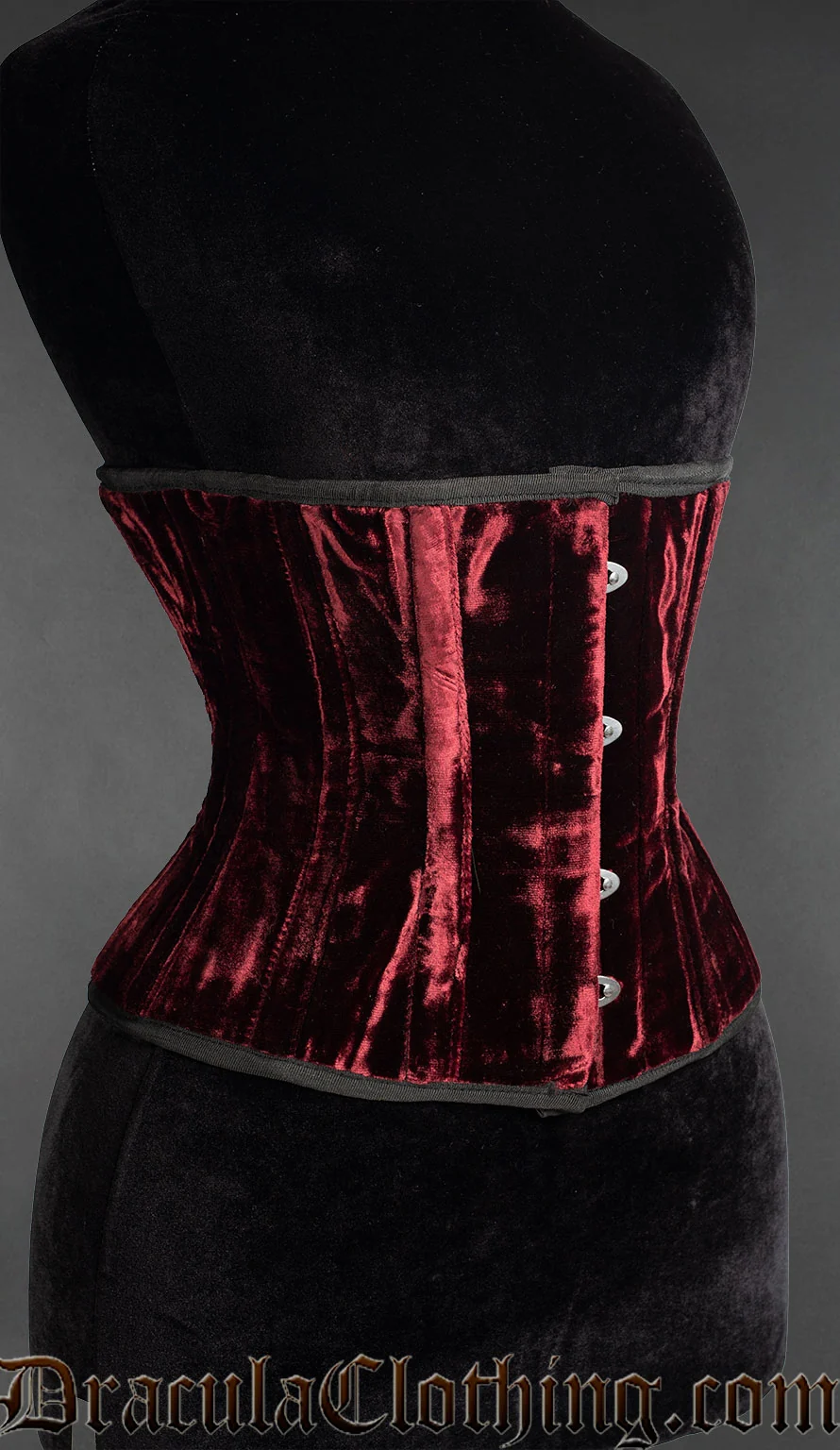 Red Velvet Waspie - Image 2