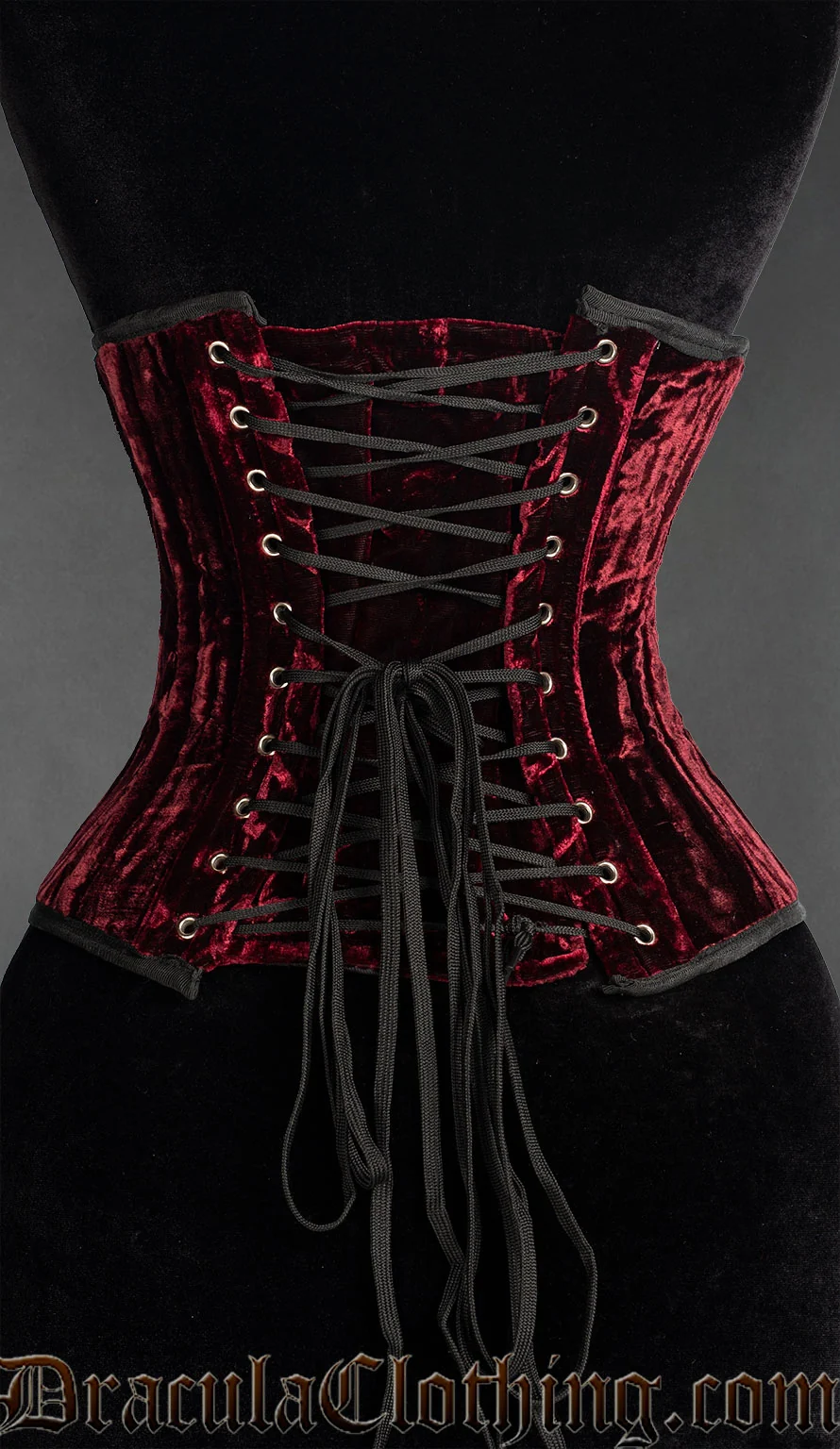 Red Velvet Waspie - Image 3