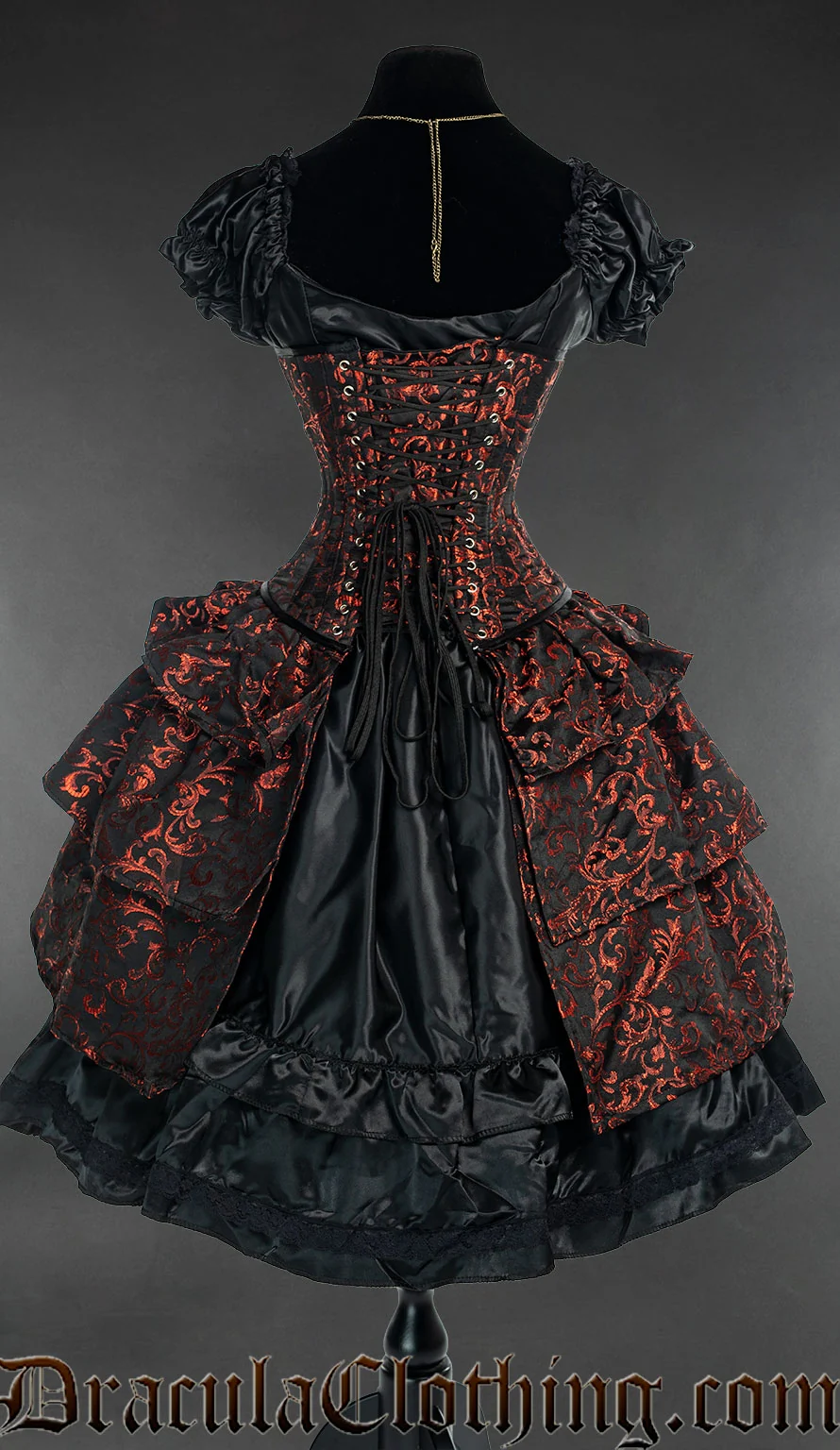 Ruby Bustle Corset - Image 4