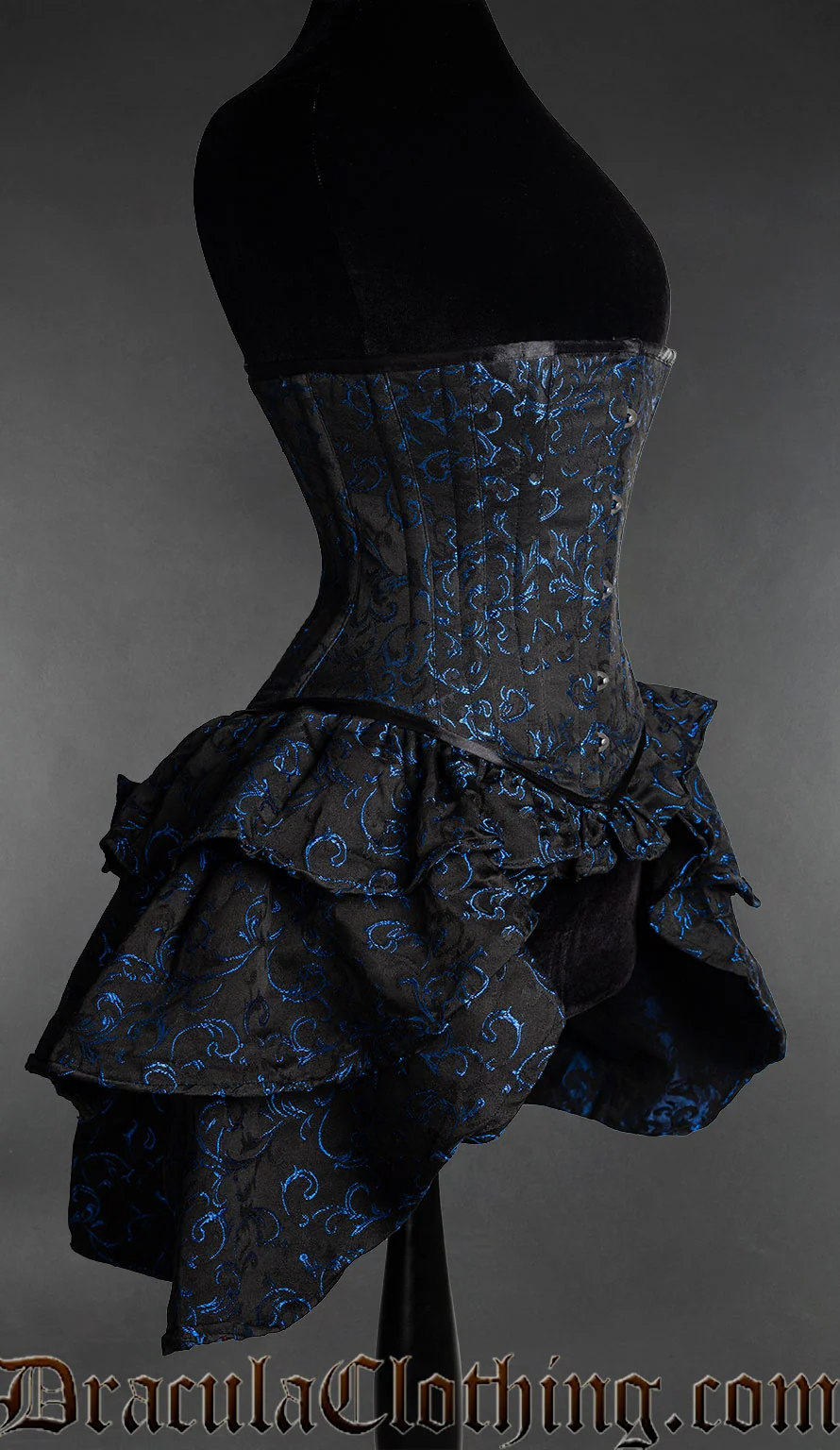 Sapphire Bustle Corset - Image 3