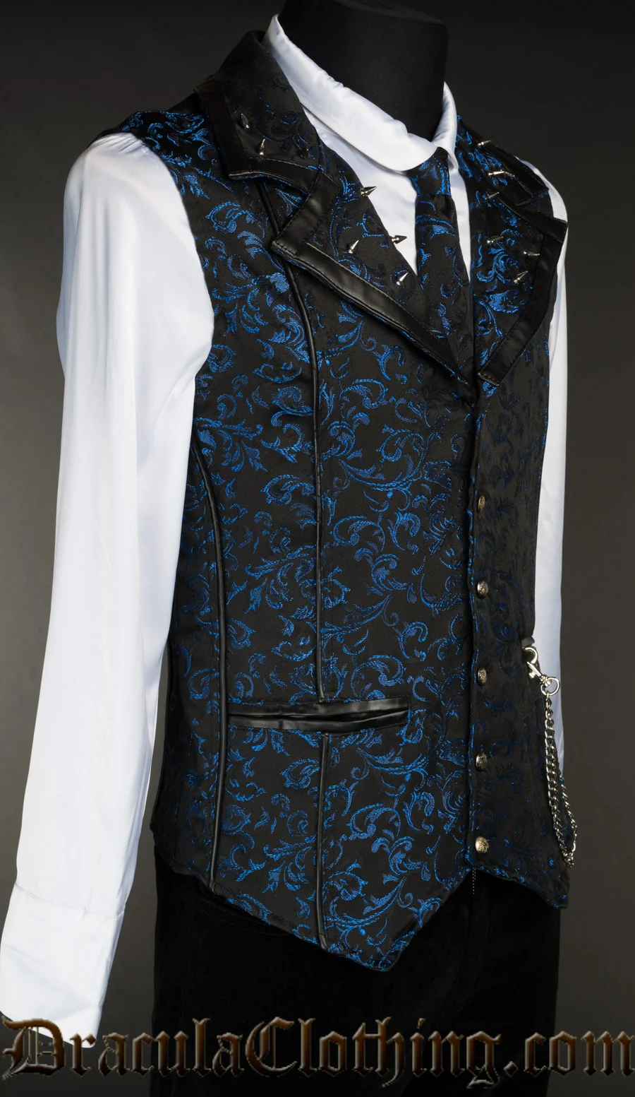 Sapphire Spiked Vest - Image 3
