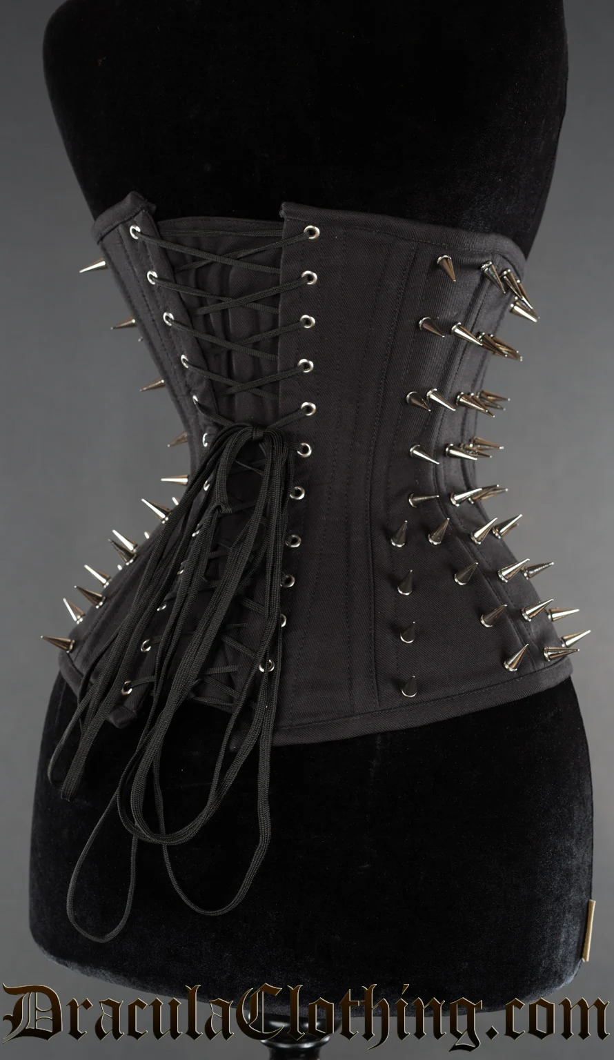 Silver Clasp Hedgehog Cotton Corset - Image 3