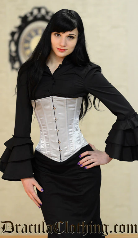 Silver Underbust Corset - Image 2