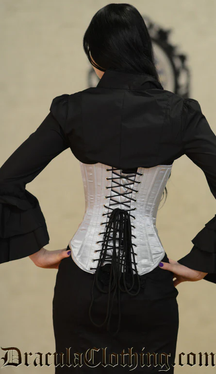 Silver Underbust Corset - Image 3