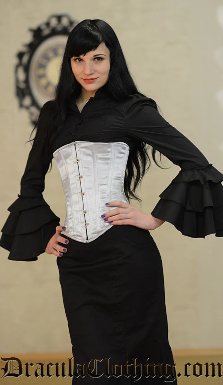Silver Underbust Corset - Image 4