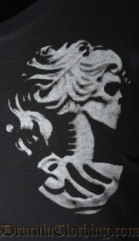 Skeleton Lady T-Shirt - Image 2