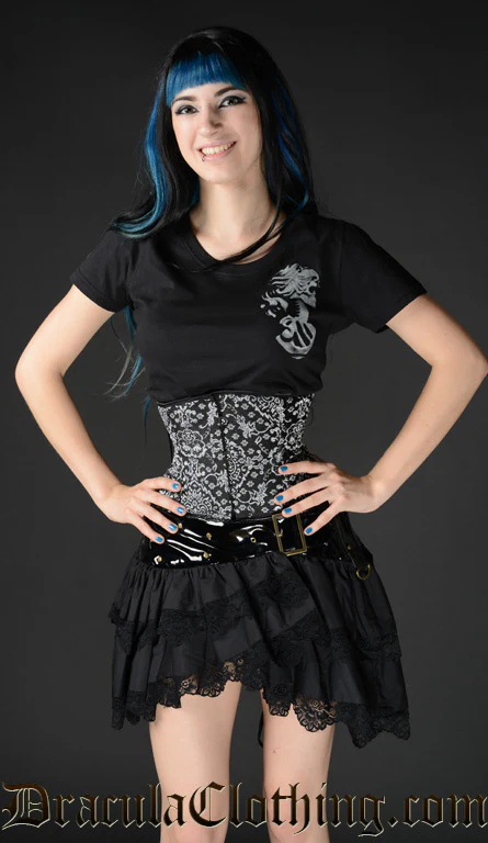Skeleton Lady T-Shirt - Image 5