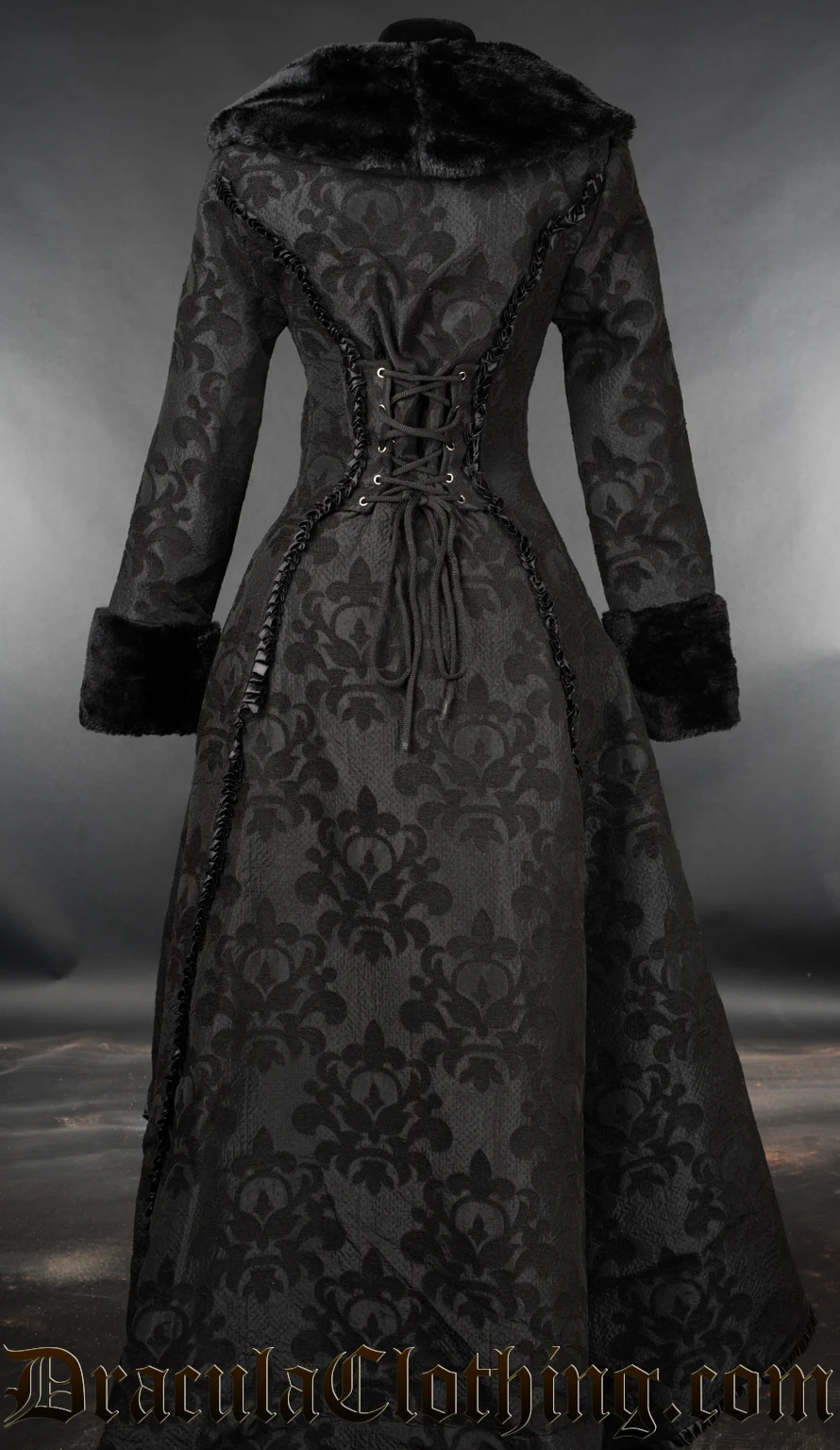 Skull Brocade Evil Princess Coat - Image 2