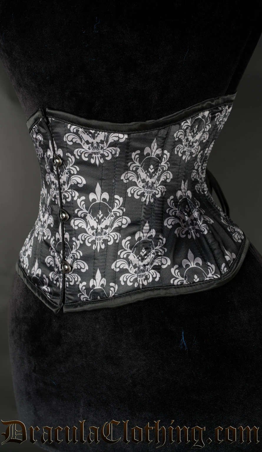Skull Brocade Extreme Waist Cincher - Image 2