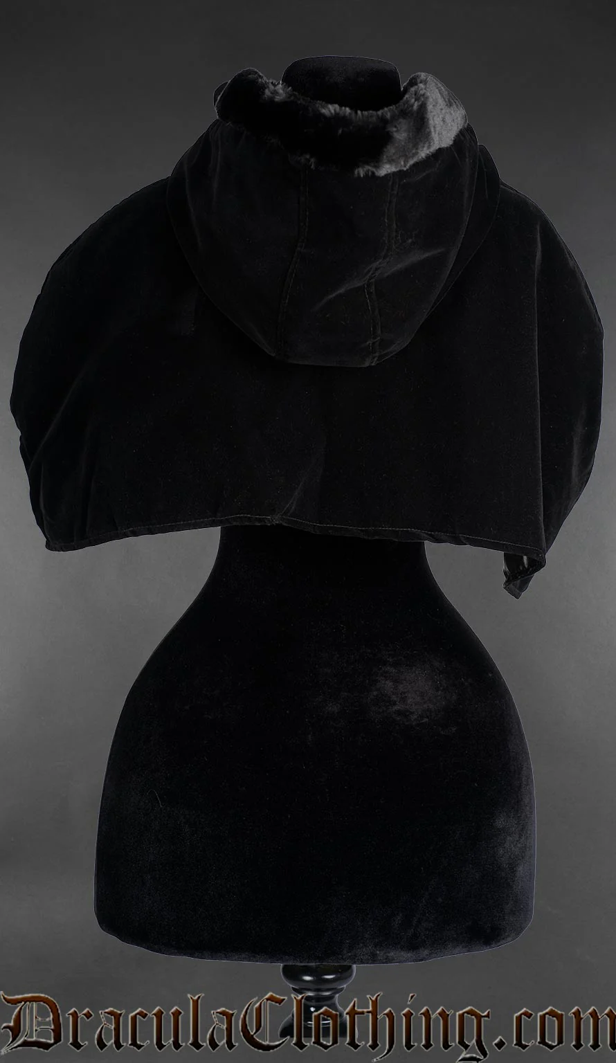 Black Velvet Hood