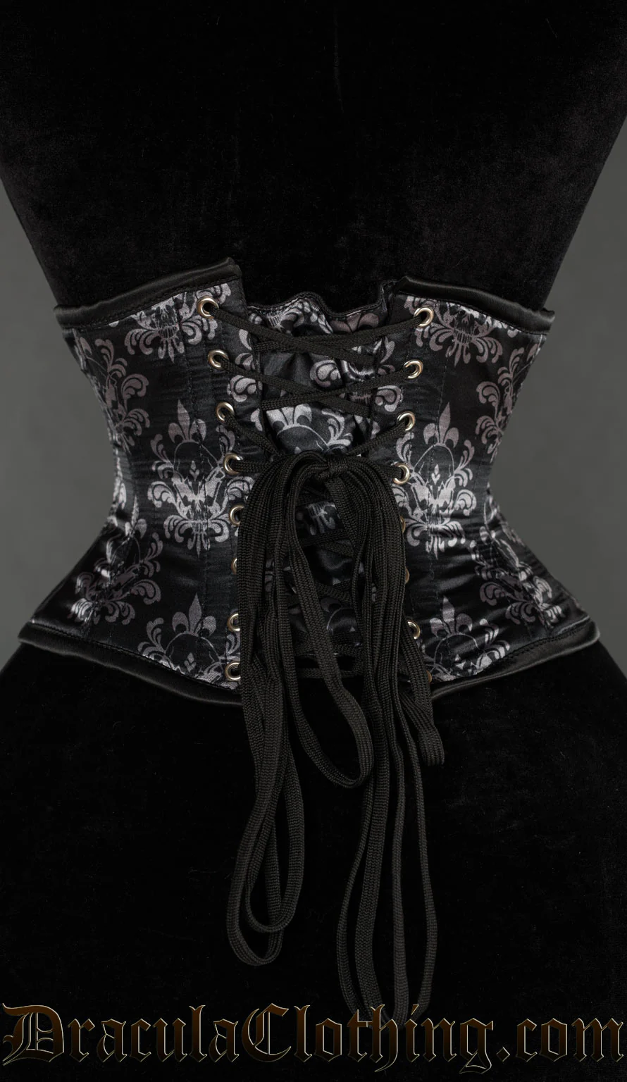 Skull Brocade Waist Cincher - Image 2