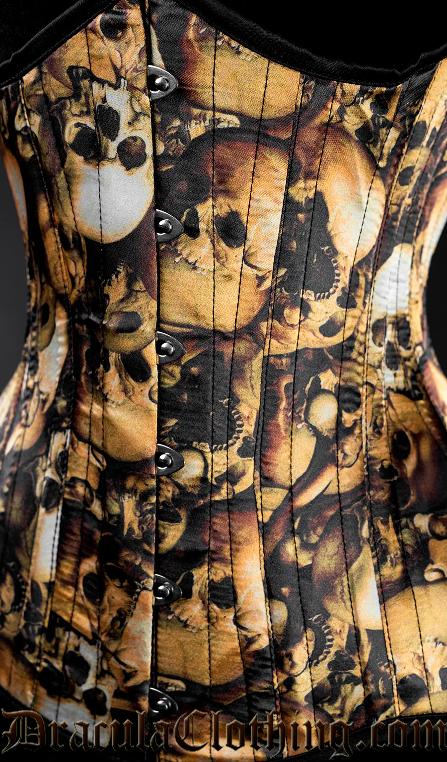 Skull Extreme Waist Corset - Image 4