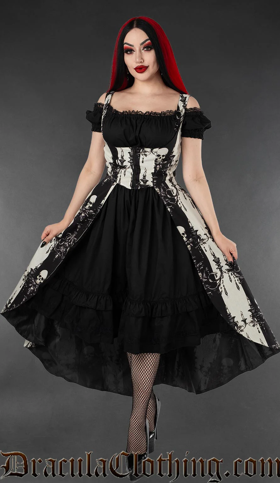 Skull Striped Jinx Dress - Image 2