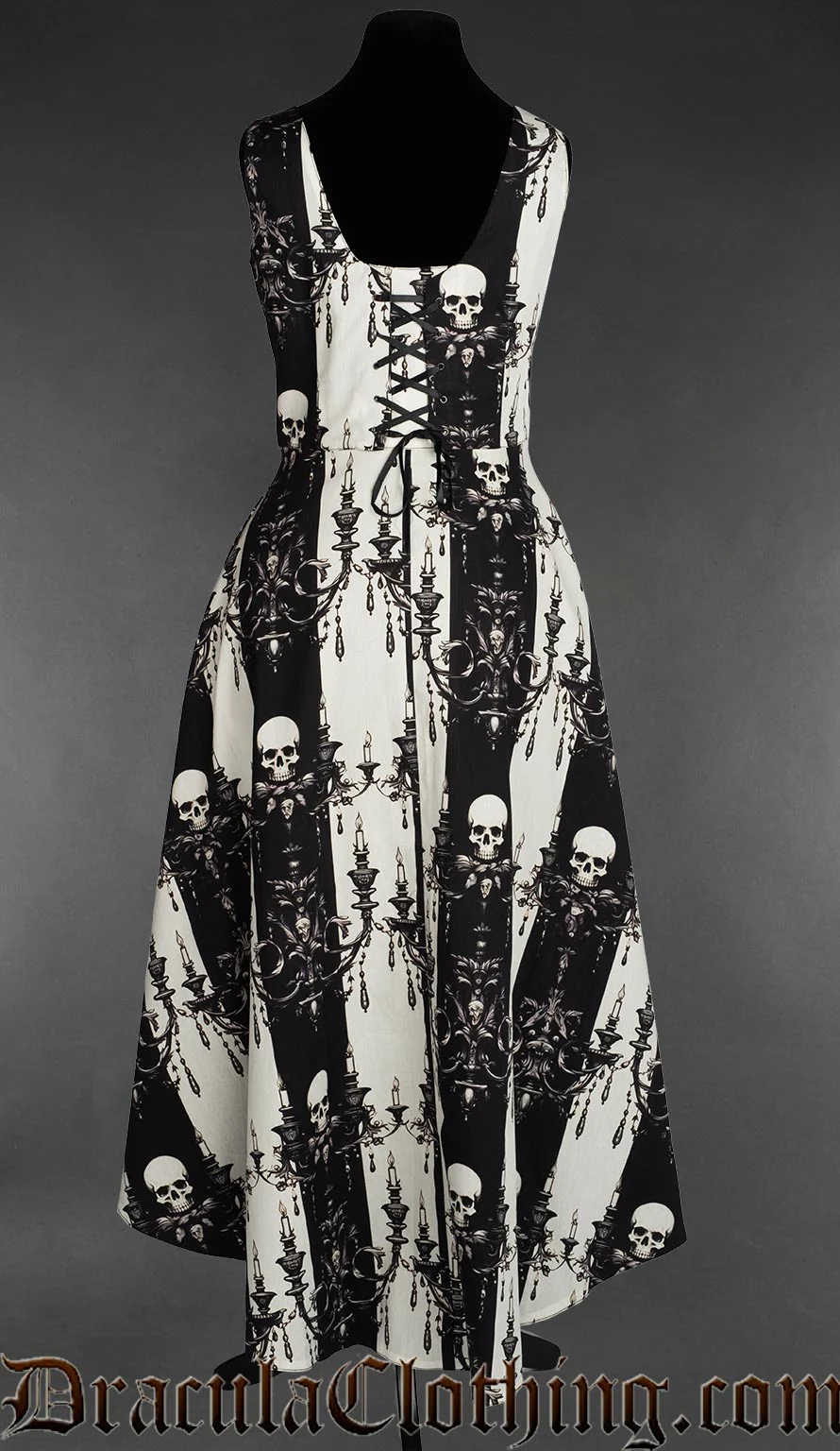 Skull Striped Jinx Dress - Image 4