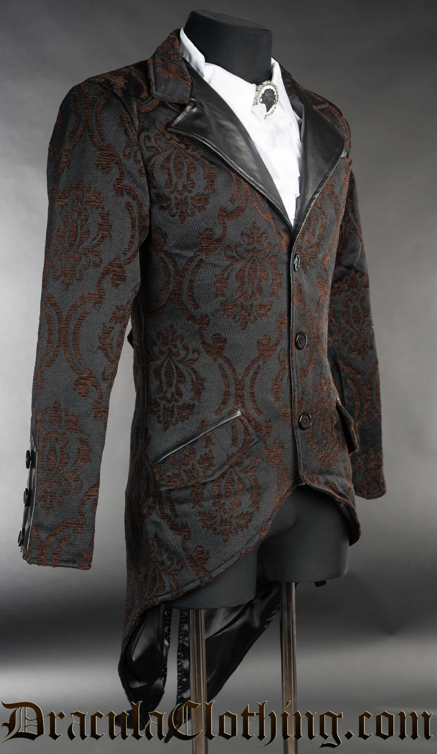 Steampunk Brocade Tailcoat - Image 3