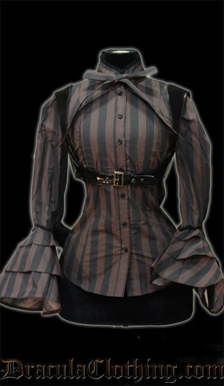 Steampunk Buckle Blouse - Image 3