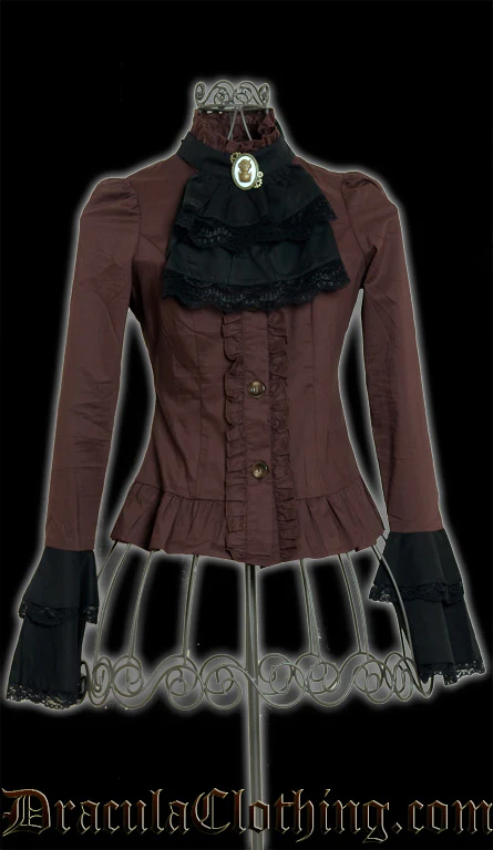 Steampunk Cravat Blouse