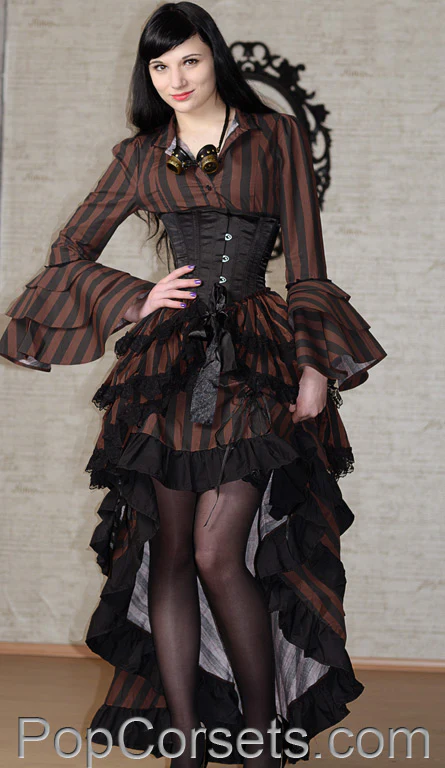 Steampunk Layer Bustle Skirt - Image 3