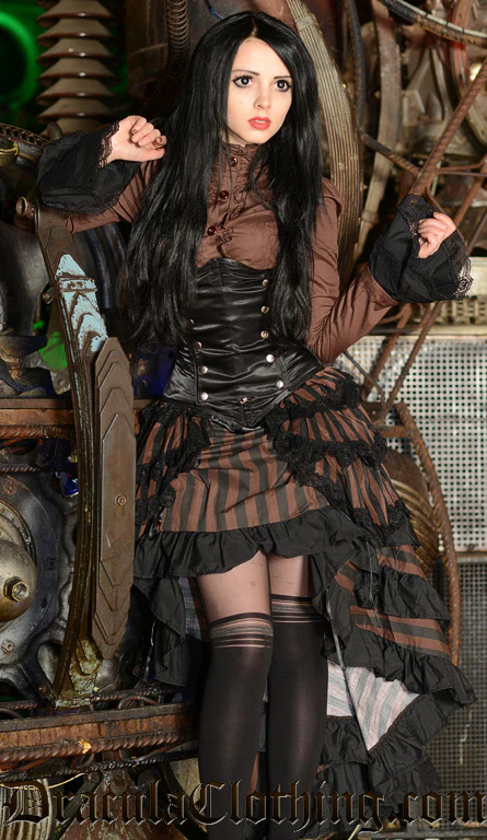 Steampunk Layer Bustle Skirt - Image 8