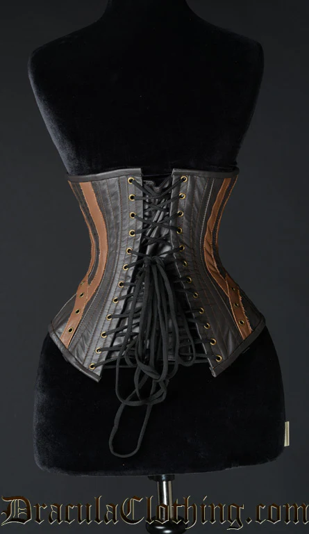 Steampunk Leather Clasp Corset - Image 3