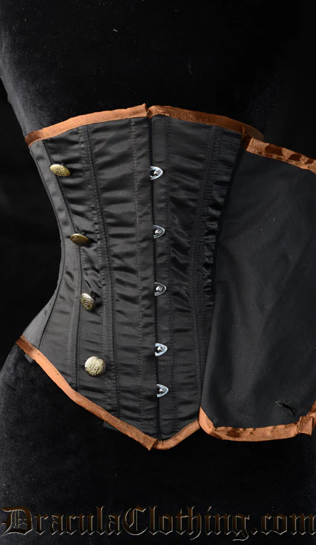 Steampunk Officer Underbust Corset - Image 7