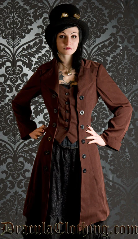 Steampunk Pirate Coat - Image 3