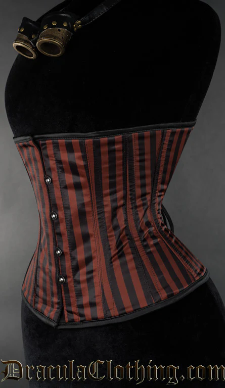 Steampunk Striped Corset - Image 2