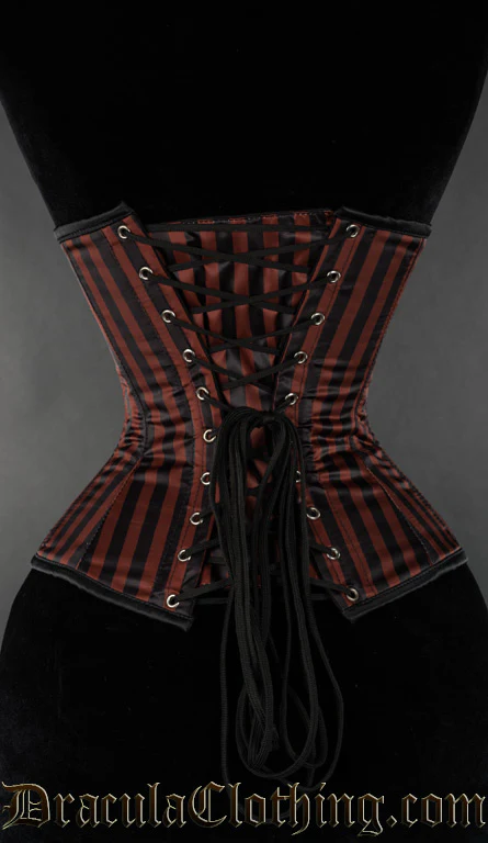 Steampunk Striped Corset - Image 3