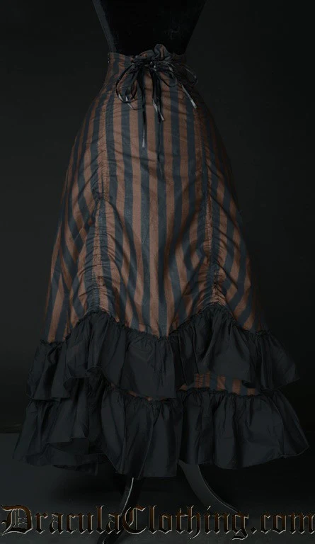 Steampunk Two Layer Bustle Skirt - Image 3