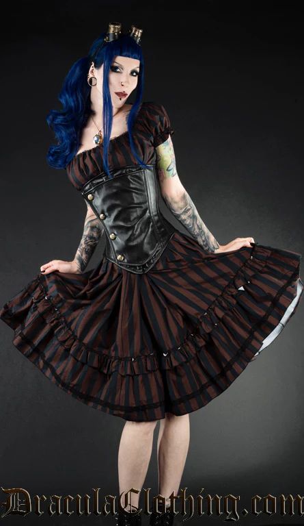 Steampunkabilly dress
