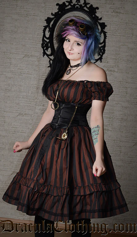 Steampunkabilly dress - Image 3