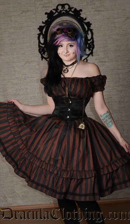 Steampunkabilly dress - Image 4