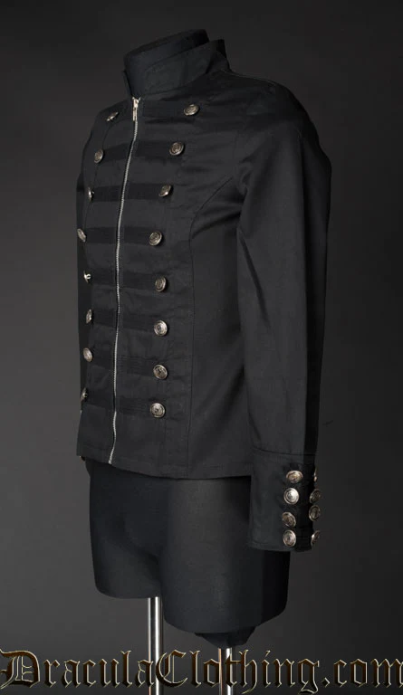 Thick Cotton Military Jacket - Image 3