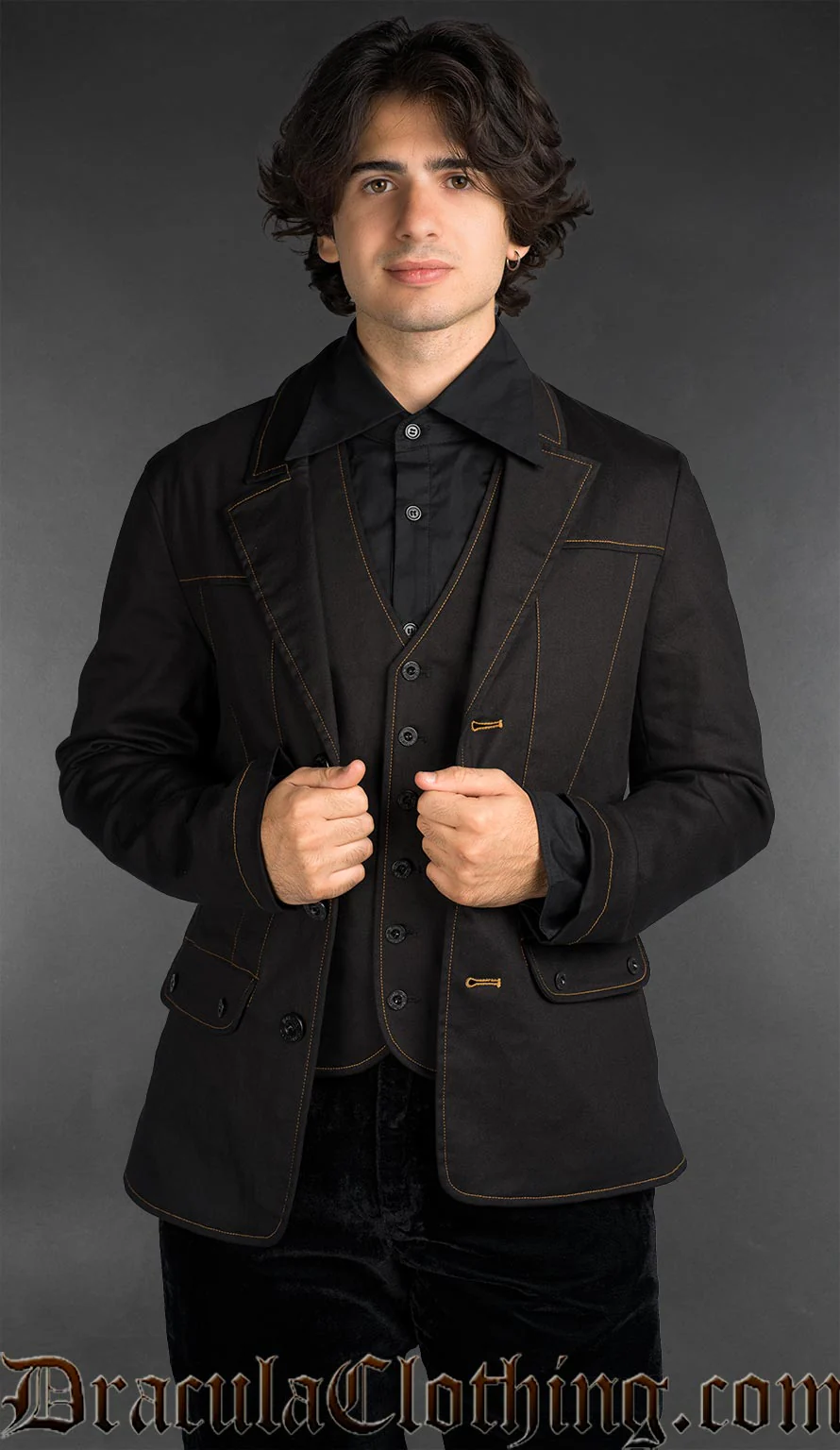 Top Stitched Jacket