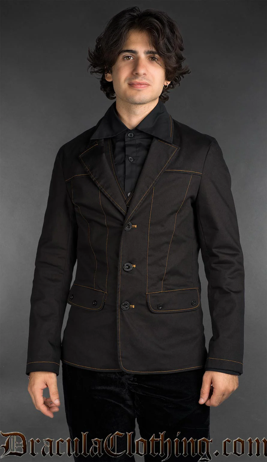 Top Stitched Jacket - Image 2