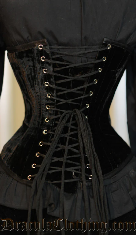 Velvet Clasp Corset - Image 3