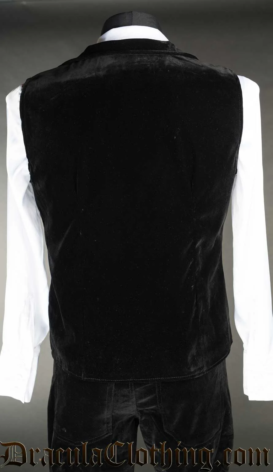 Velvet Double Buttoned Vest - Image 3