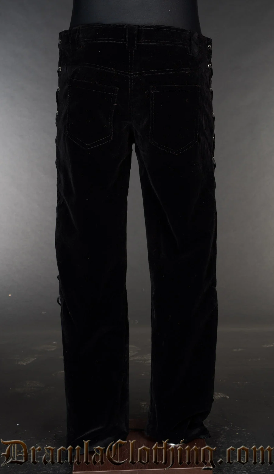 Velvet Laced Pants - Image 2
