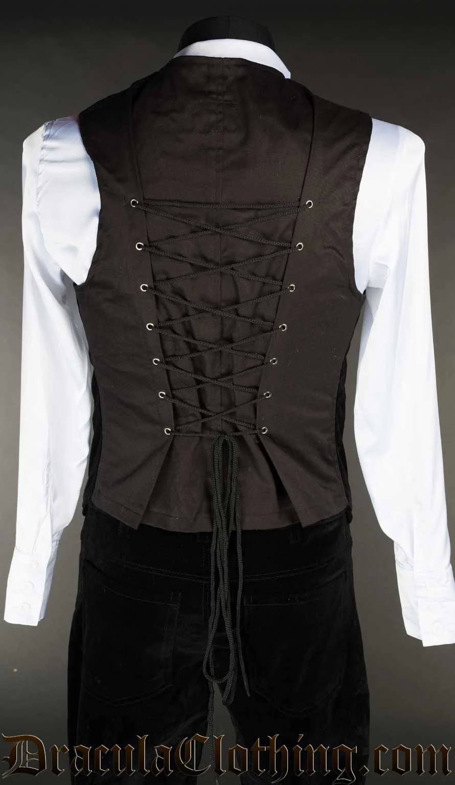 Velvet Long Vest - Image 2
